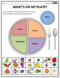 My Plate Worksheets Image