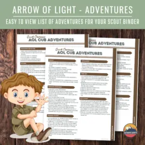 Arrow of Light Adventure Quick Overview Printable