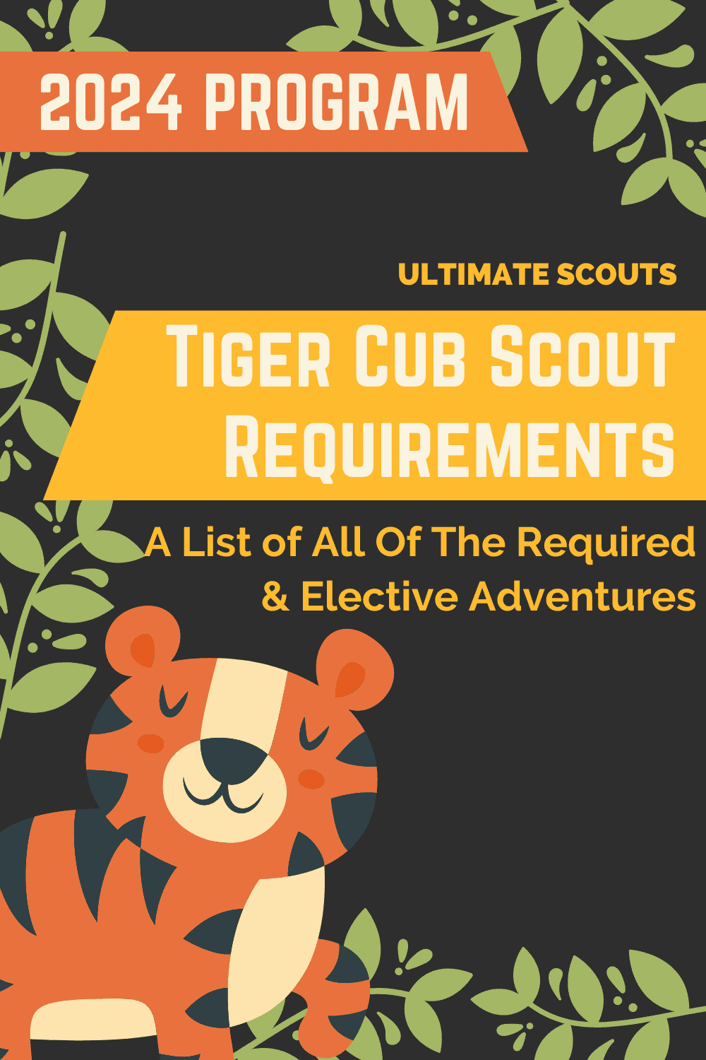 Tiger Cub Scouts Requirements 2024