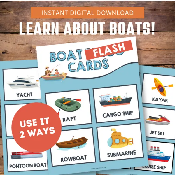 Boat Flash Cards