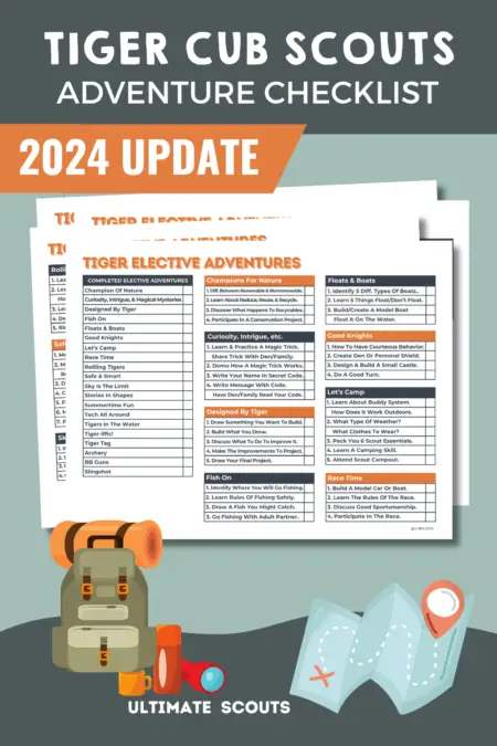 Tiger Adventures Checklist 2024