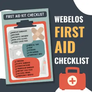 first aid kit checklist printable