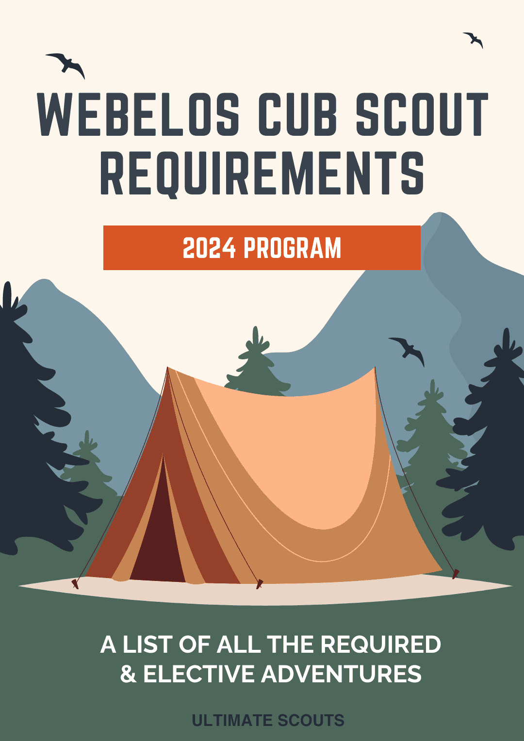 Webelos Cub Scout Requirements 2024